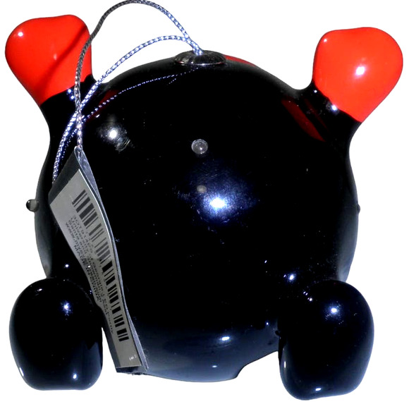 Georgia Bulldogs NCAA Licensed LED Snowman Christmas Ornament, NOS - Picture 5 of 8